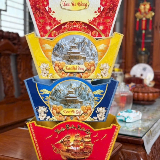 Khay quà đủ loại